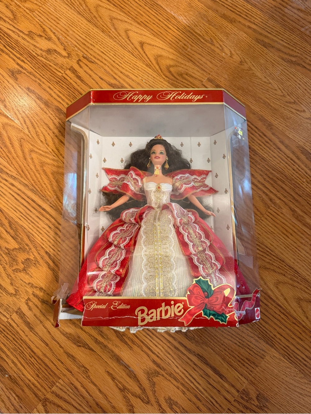 1997 Happy Holidays Special Edition Barbie (10th Anniversary edition)